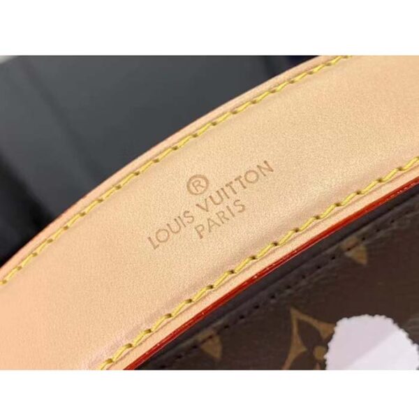 Louis Vuitton Unisex LVxYK Side Trunk Monogram Coated Canvas 3D Painted Dots Print - Image 9