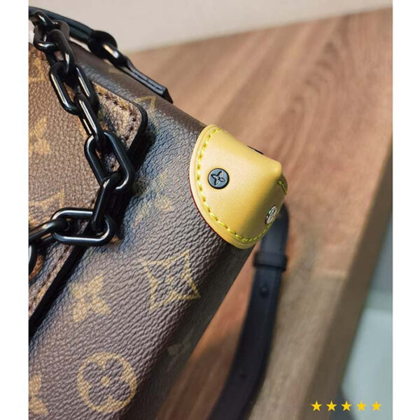 Louis Vuitton Unisex LVxYK Steamer Wearable Wallet Radiant Sun Monogram Macassar Coated Canvas - Image 10