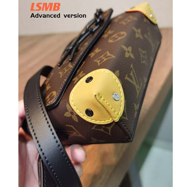 Louis Vuitton Unisex LVxYK Steamer Wearable Wallet Radiant Sun Monogram Macassar Coated Canvas - Image 9