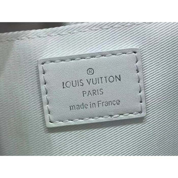 Louis Vuitton Unisex Mini Soft Trunk Black Silver Monogram Eclipse Coated Canvas - Image 10