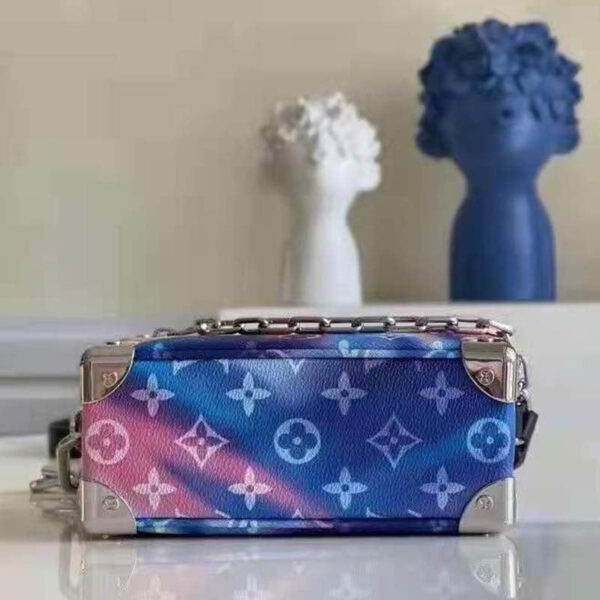 Louis Vuitton Unisex Mini Soft Trunk Monogram Sunset Coated Canvas Cowhide Leather - Image 7