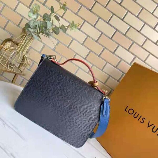 Louis Vuitton Unisex Neo Monceau Epi Grained Cowhide Leather Black - Image 5
