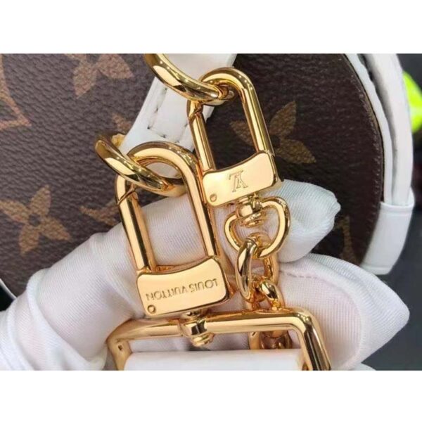 Louis Vuitton Unisex Papillon Trunk Handbag Monogram Coated Canvas Cowhide Leather - Image 9