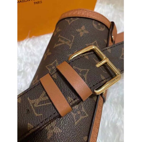 Louis Vuitton Unisex Papillon Trunk Handbag Monogram Coated Canvas Cowhide Leather - Image 7