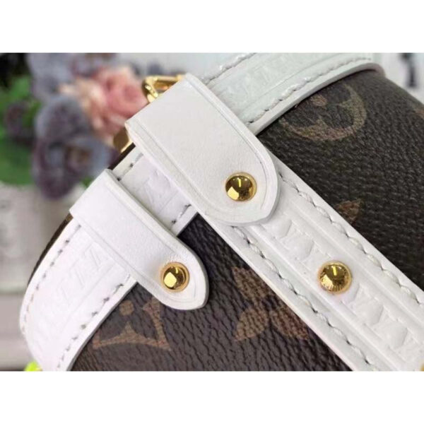 Louis Vuitton Unisex Papillon Trunk Handbag Monogram Coated Canvas Cowhide Leather - Image 8