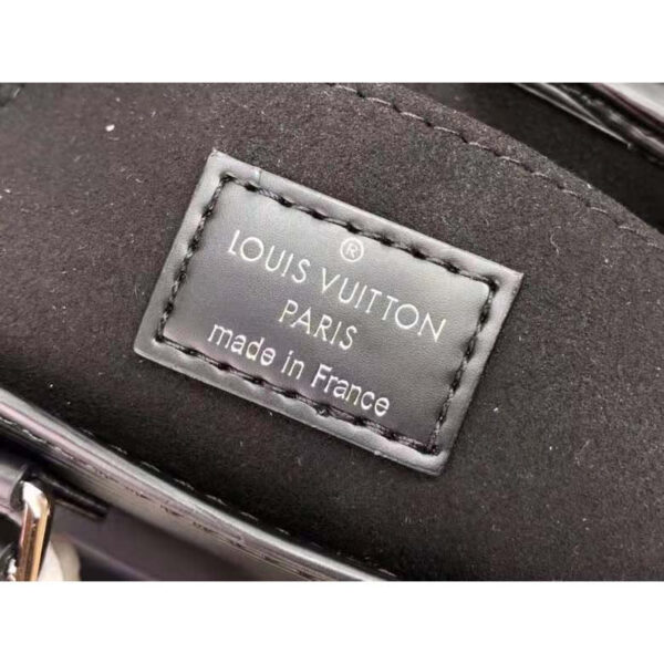 Louis Vuitton Unisex Petit Sac Plat Black Epi Cowhide Leather - Image 11