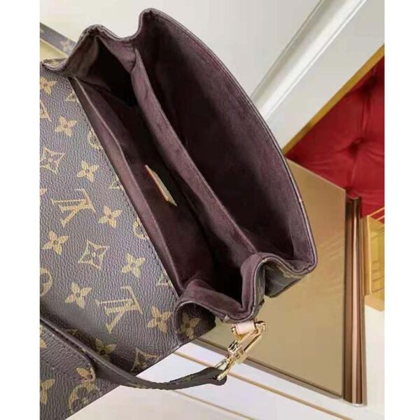Louis Vuitton Unisex Pochette Métis Bag Monogram Coated Canvas Natural Cowhide - Image 7