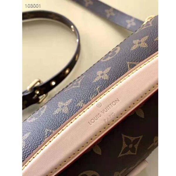 Louis Vuitton Unisex Pochette Métis Bag Monogram Coated Canvas Natural Cowhide - Image 11