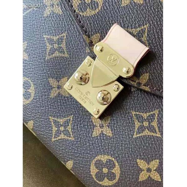 Louis Vuitton Unisex Pochette Métis Bag Monogram Coated Canvas Natural Cowhide - Image 10