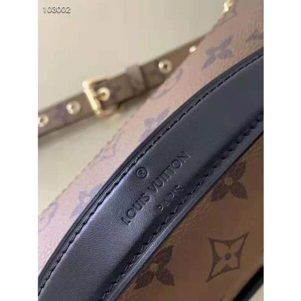 Louis Vuitton Unisex Pochette Métis Bag Monogram Reverse Coated Canvas Natural Cowhide - Image 10