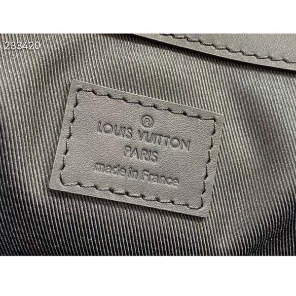 Louis Vuitton Unisex Sac Plat 24H Black Embossed Taurillon Monogram Cowhide Leather - Image 10