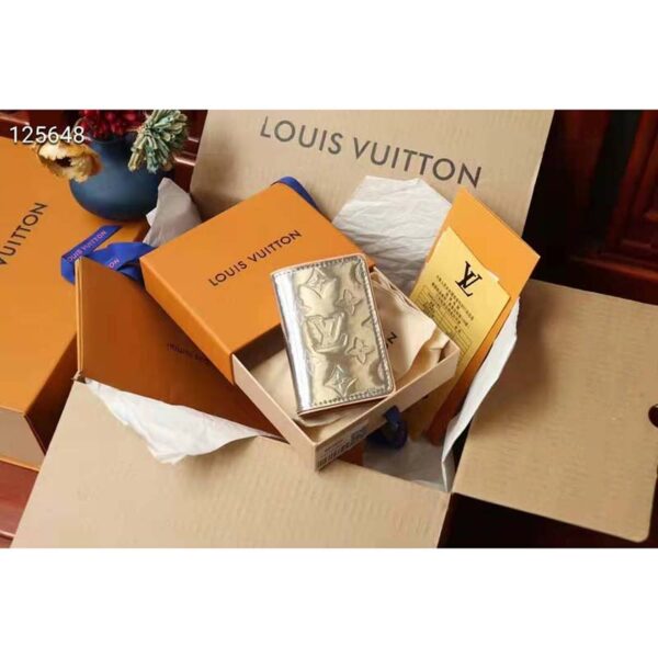 Louis Vuitton Unisex Slender Pocket Organizer Monogram Mirror Coated Canvas - Image 2