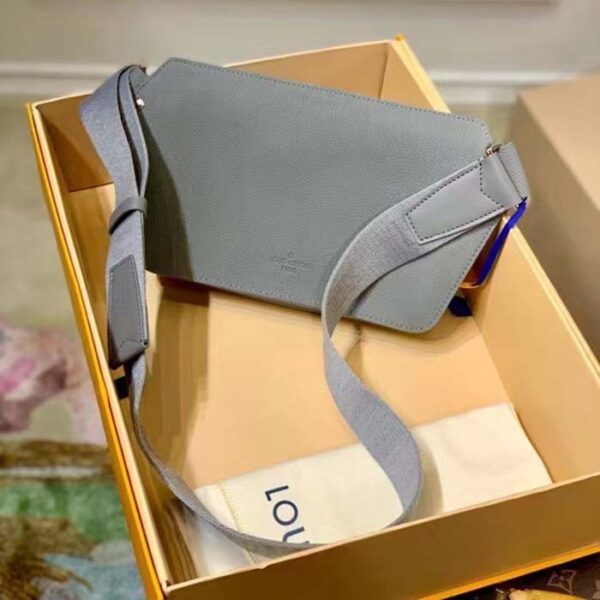 Louis Vuitton Unisex Takeoff Sling Khaki LV Aerogram Cowhide Leather - Image 3