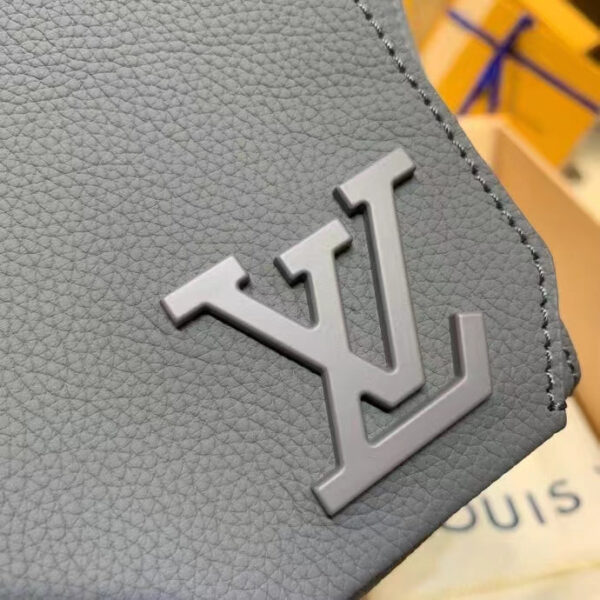 Louis Vuitton Unisex Takeoff Sling Khaki LV Aerogram Cowhide Leather - Image 5