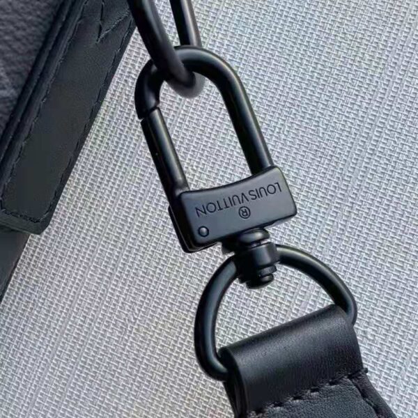 Louis Vuitton Unisex Trunk Messenger Monogram Eclipse Coated Canvas - Image 8
