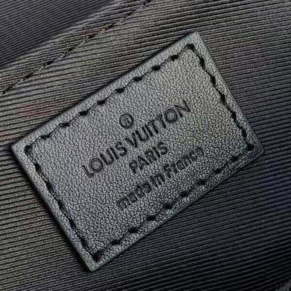 Louis Vuitton Unisex Trunk Messenger Monogram Eclipse Coated Canvas - Image 9