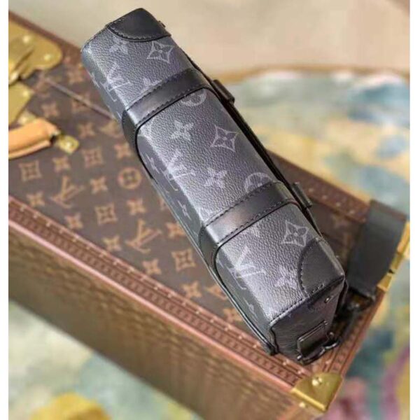 Louis Vuitton Unisex Trunk Messenger Monogram Eclipse Coated Canvas - Image 4