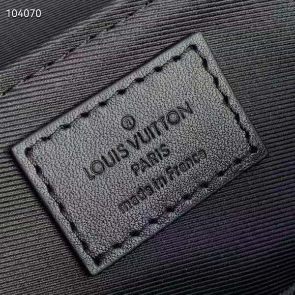 Louis Vuitton Unisex Trunk Messenger Taurillon Monogram Textile Cowhide Leather - Image 8
