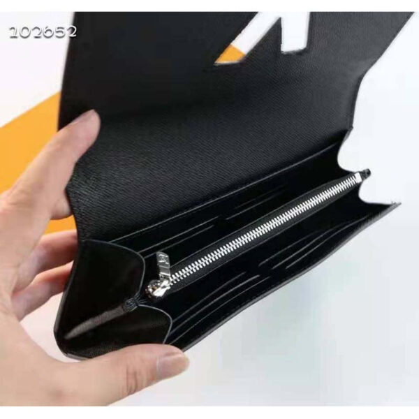 Louis Vuitton Unisex Twist Wallet Black Epi Grained Cowhide Leather - Image 7