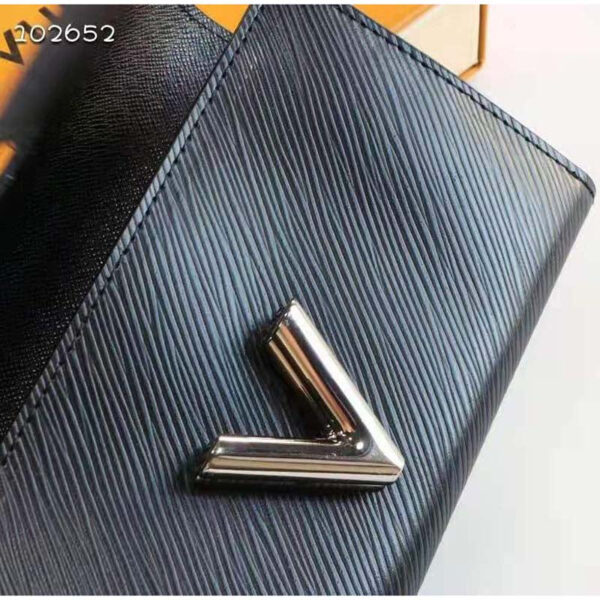 Louis Vuitton Unisex Twist Wallet Black Epi Grained Cowhide Leather - Image 8
