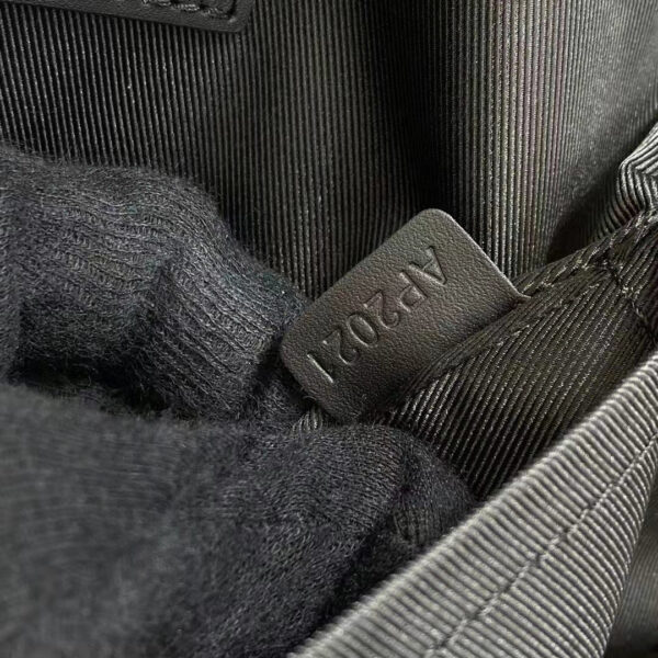 Louis Vuitton Unisex Utilitary Backpack Black Monogram Stripes Eclipse Coated Canvas - Image 15