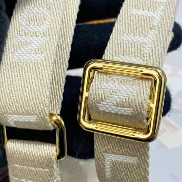 Louis Vuitton Unisex Utility Phone Sleeve in Monogram Canvas Natural Cowhide Leather - Image 15