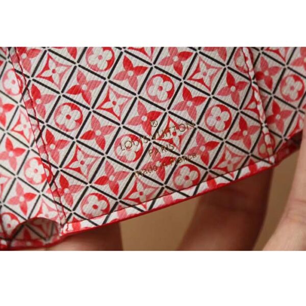Louis Vuitton Unisex Victorine Wallet Pink Monogram Coated Canvas Bill Pocket - Image 10
