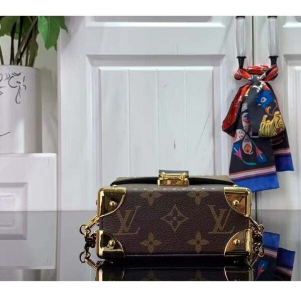 Louis Vuitton Women Camera Box Monogram Monogram Reverse Coated Canvas Cowhide Leather - Image 5