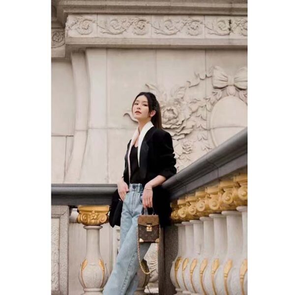 Louis Vuitton Women Camera Box Monogram Monogram Reverse Coated Canvas Cowhide Leather - Image 13