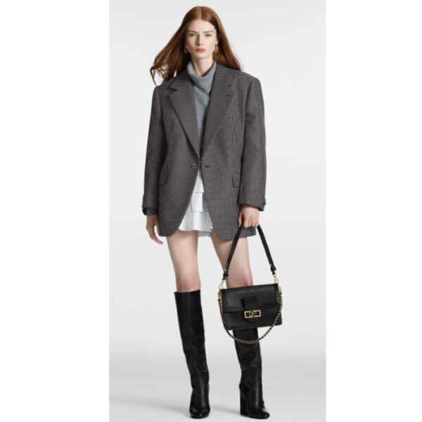 Louis Vuitton Women Dauphine MM Handbag Black Black Epi Grained Cowhide Leather - Image 11