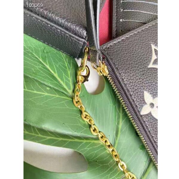 Louis Vuitton Women Félicie Pochette Monogram Empreinte Embossed Supple Grained Cowhide Leather - Image 10