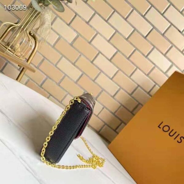Louis Vuitton Women Félicie Pochette Monogram Empreinte Embossed Supple Grained Cowhide Leather - Image 8