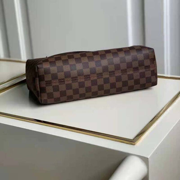 Louis Vuitton Women Graceful PM Hobo Brown Damier Ebene Coated Canvas - Image 5