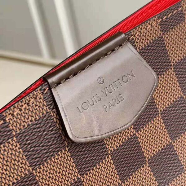 Louis Vuitton Women Graceful PM Hobo Brown Damier Ebene Coated Canvas - Image 7