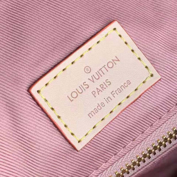 Louis Vuitton Women Graceful PM Hobo Rose Ballerine Pink Monogram Coated Canvas - Image 9