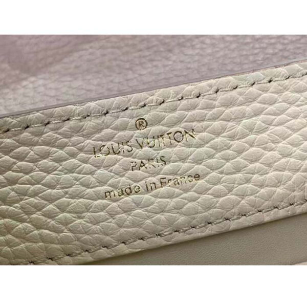 Louis Vuitton Women LV Capucines Mini Handbag Wisteria Taurillon Leather Cowhide - Image 10
