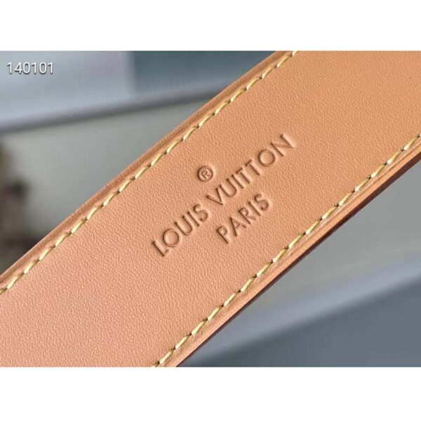 Louis Vuitton Women LV CarryAll PM Handbag Brown Monogram Coated Canvas - Image 10