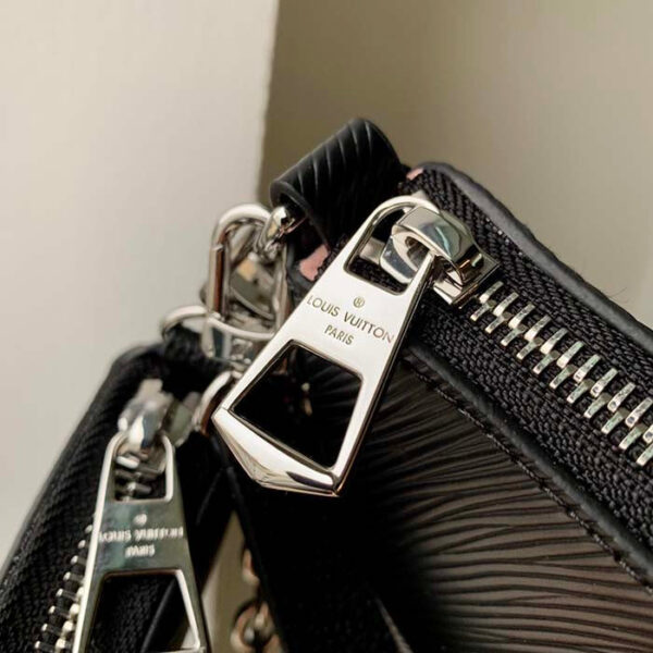 Louis Vuitton Women LV Marellini Handbag Black Epi Grained Cowhide Leather - Image 8