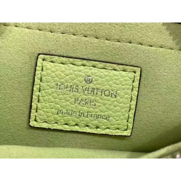 Louis Vuitton Women LV Marellini Handbag Vert Noto Green Epi Grained Smooth Cowhide Leather - Image 10