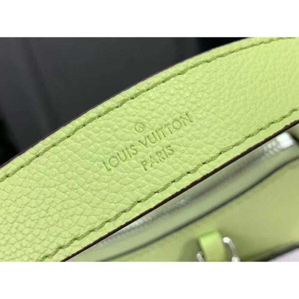 Louis Vuitton Women LV Marellini Handbag Vert Noto Green Epi Grained Smooth Cowhide Leather - Image 9