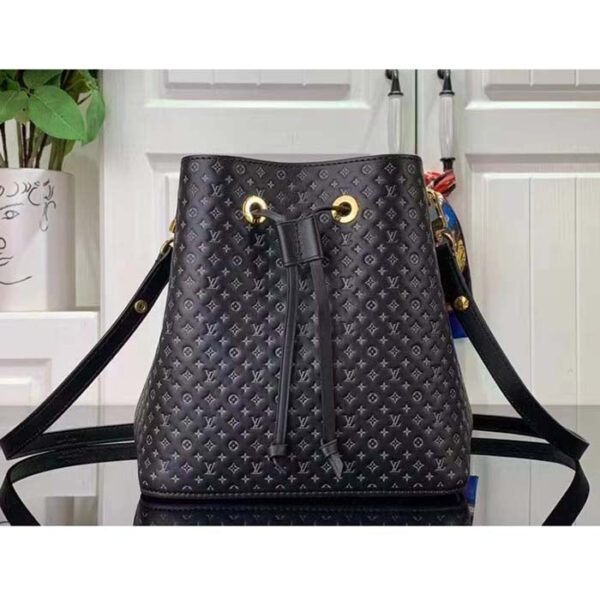 Louis Vuitton Women LV Néonoé BB Black Calfskin Calfskin - Image 2