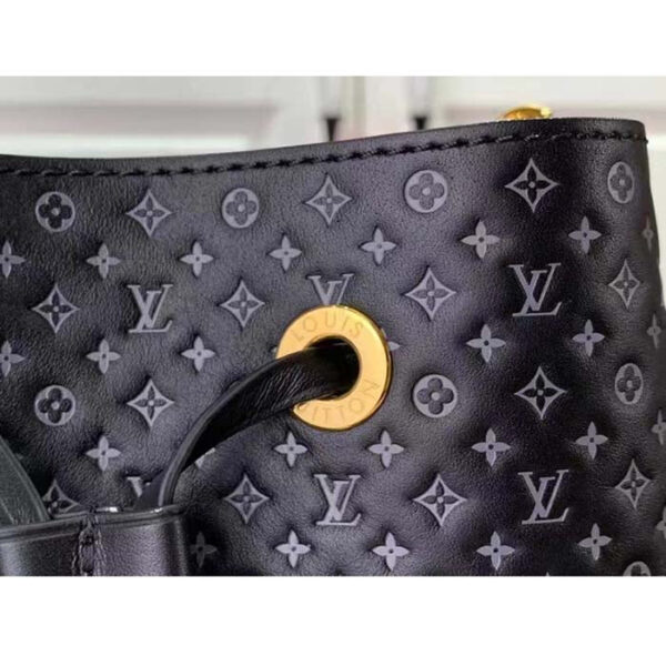 Louis Vuitton Women LV Néonoé BB Black Calfskin Calfskin - Image 7