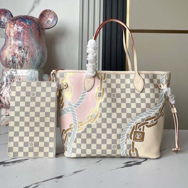 Louis Vuitton Women LV Neverfull MM Tote New Spring Collection Nautical - Image 2