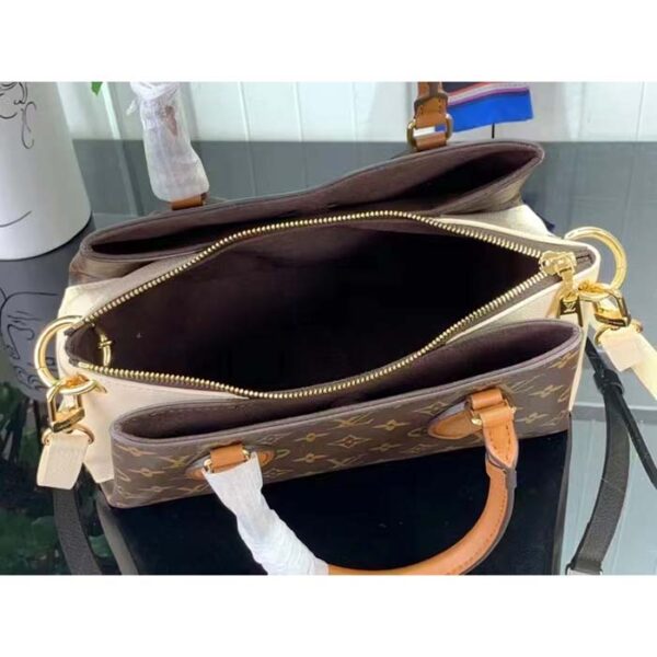 Louis Vuitton Women LV Opéra BB Cream Monogram Coated Canvas Cowhide Leather - Image 6