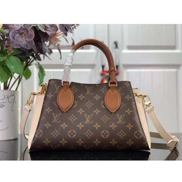 Louis Vuitton Women LV Opéra BB Cream Monogram Coated Canvas Cowhide Leather - Image 2