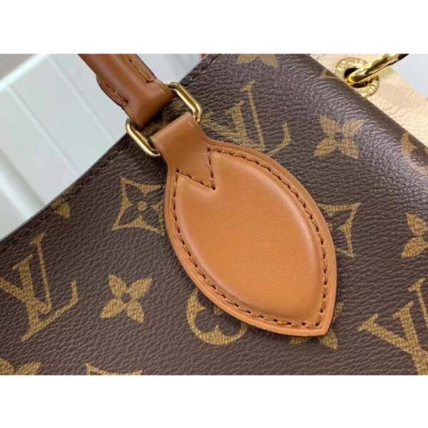 Louis Vuitton Women LV Opéra BB Cream Monogram Coated Canvas Cowhide Leather - Image 7