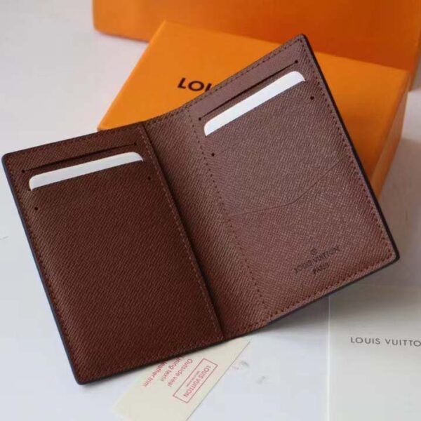 Louis Vuitton Unisex LV Pocket Organizer Monogram Coated Canvas Calf Leather - Image 6