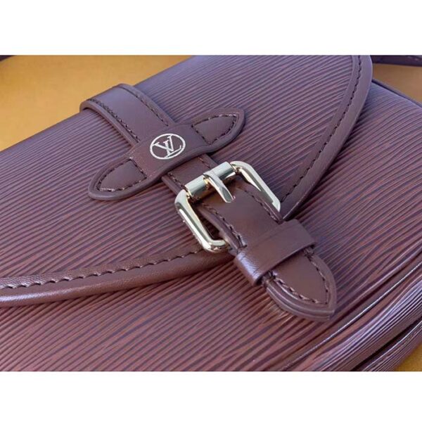 Louis Vuitton Women LV Saumur BB Cognac Brown Epi Grained Cowhide Leather - Image 6