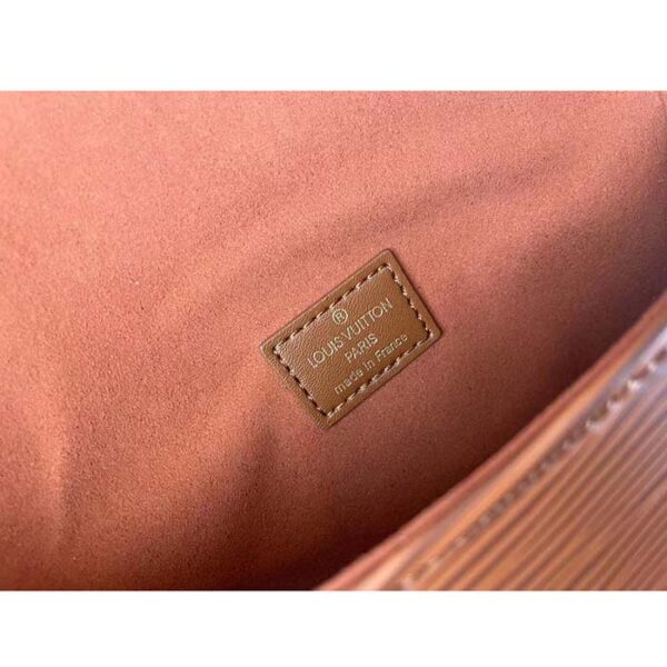 Louis Vuitton Women LV Saumur BB Cognac Brown Epi Grained Cowhide Leather - Image 10