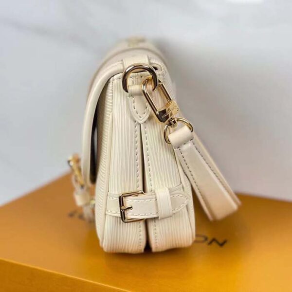 Louis Vuitton Women LV Saumur BB Quartz Epi Grained Cowhide Leather - Image 6